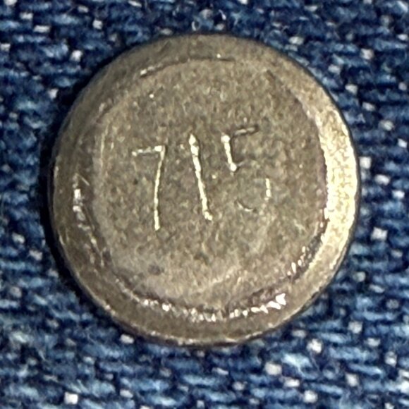 Vintage Levis Strauss & Co. 38R Denim Jacket With Custom Collar & Cuffs 80's - Picture 12 of 12